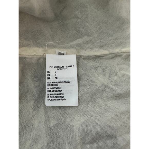 American Eagle Outfitters Shoreline Smocked Printed Dress sz Small - Picture 5 of 6